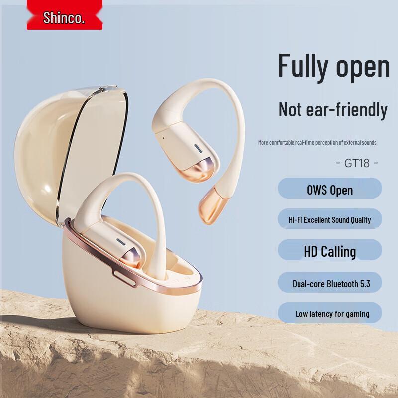 Xinke GT18 OWS Open-Ear True Wireless Bluetooth Earbuds