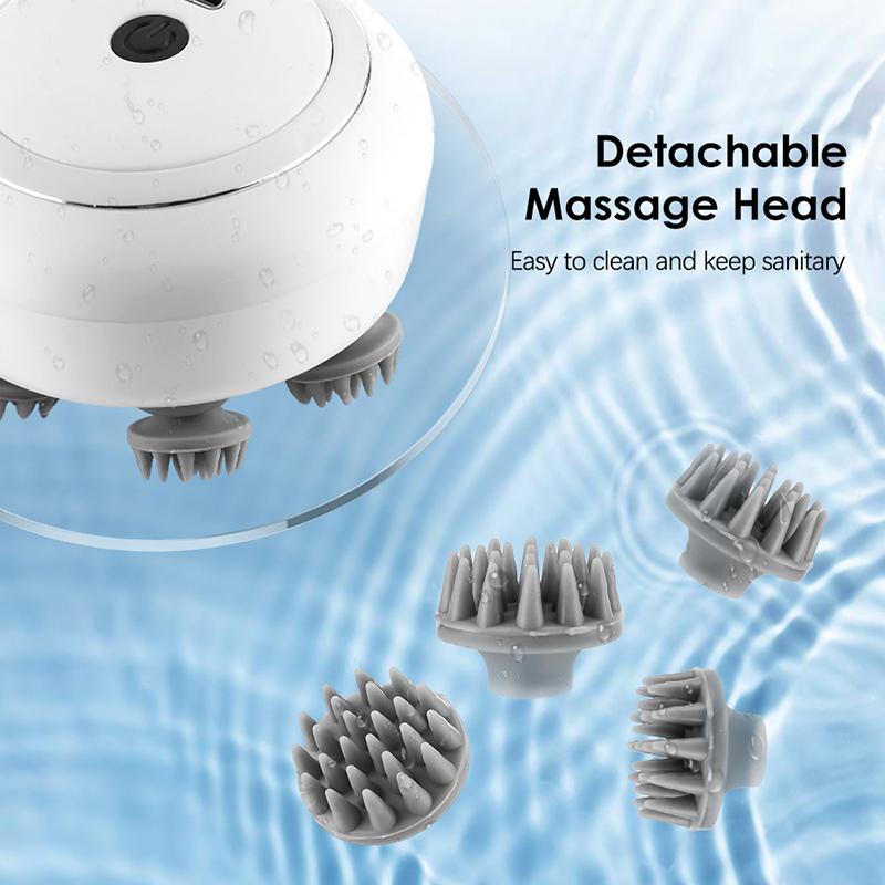 Electric Head Massager, Scalp Massager, Household Pet, Full Body Cat, Kneading Meridian Therapy Device