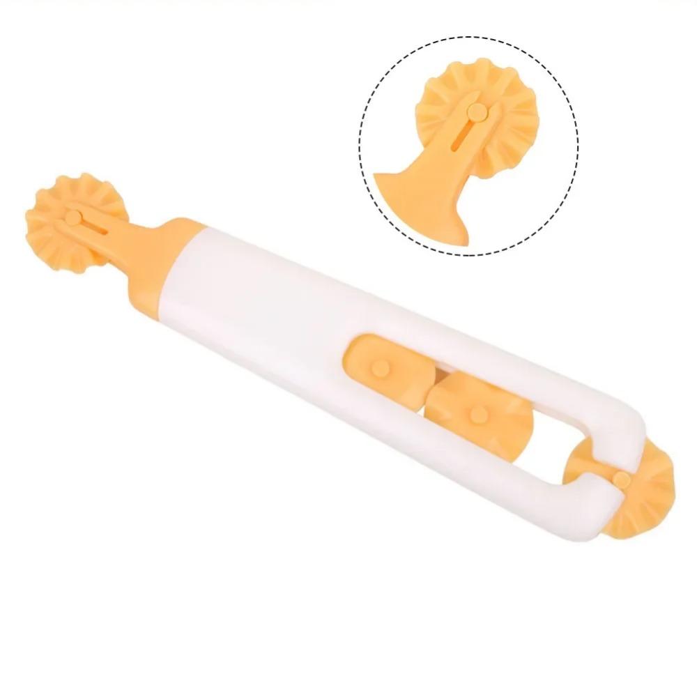 Herramienta de plástico para hornear, rueda de red, cortador de rodillo de celosía para masa, galleta, pastel, artesanía, accesorios de cocina