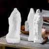 Mary Silicone Candle Model Ornament Creative Supplies Handcraft Plaster Statue Epoxy Resin