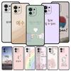 Koreanische Brief Handyhülle Für Xiaomi Mi 17 15T 15 14 14T 13T 12T Pro 12 13 Lite 5G 11T Poco X6 X7 X5 Pro Weiche Hülle