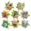 Cartoon Animal Sensory Rattle Ball: Soothing Toy for Baby's Sensory Development (0-3 Years)