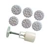 Hand Pressed Mooncakes Mold Bean Pastes Cake Mould Festival ABS Plastic Pastries Mould Kitchen Dessert Baking Supplies