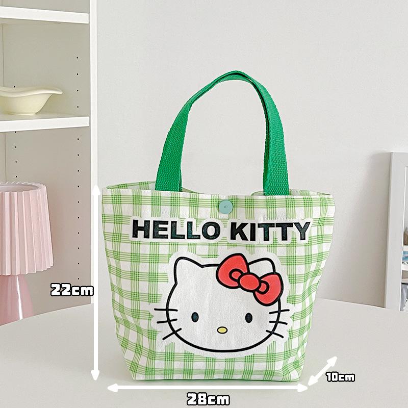 Adorable Kitty Canvas Tote Bag - Perfect for Students and Women