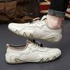 Breathable Men's Shoes Mesh Board Shoes Soft Soled Casual Sports Shoes Youth Trend Sneakers Slip-on Canvas Shoes Flat Footwear