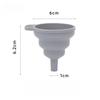1Pcs Kitchen Mini Silicone Gel Foldable Funnel Hopper Cooking Kitchen Gadgets