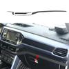 Stainless Steel Gear Box Panel Cover Brushed Black Door Audio Speak Sound Trim Frame For Volkswagen VW T-cross Tcross -
