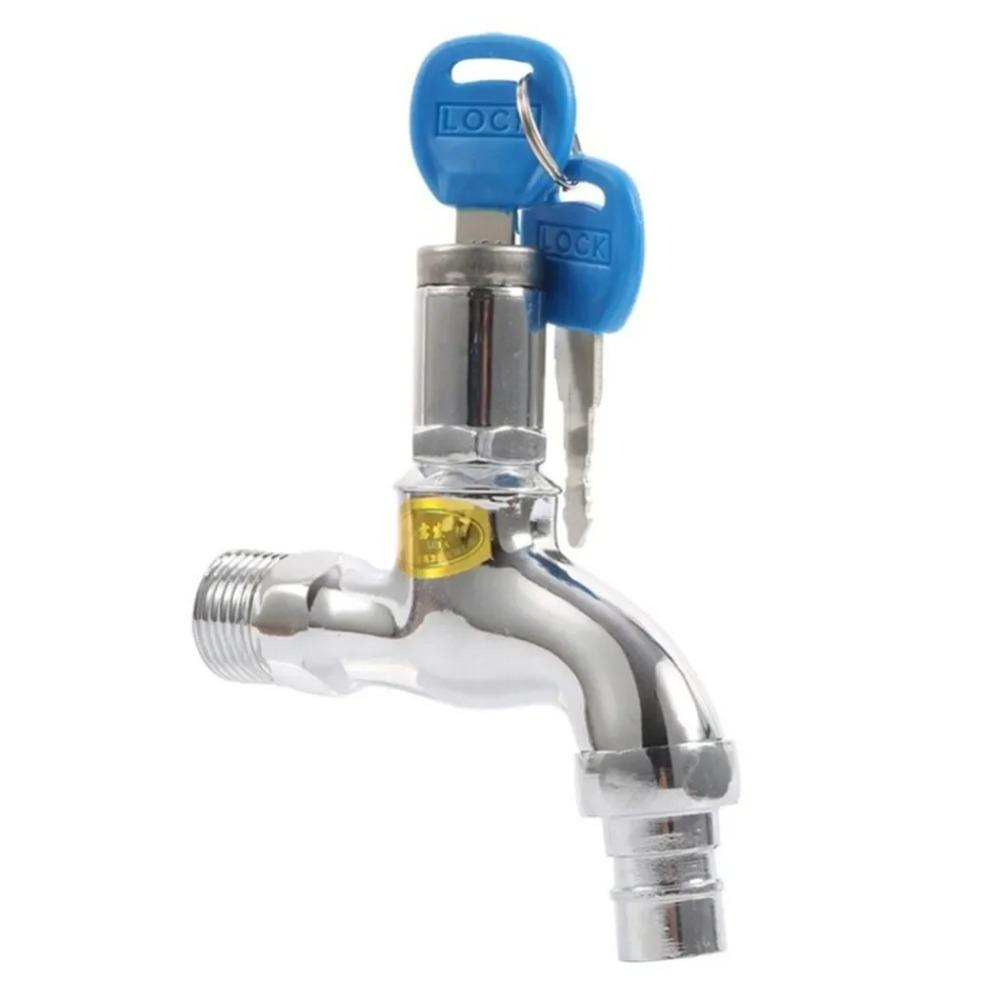 20mm Lockable Faucet Alloy Sink Tap High Quality Anti-theft Faucet Outdoor