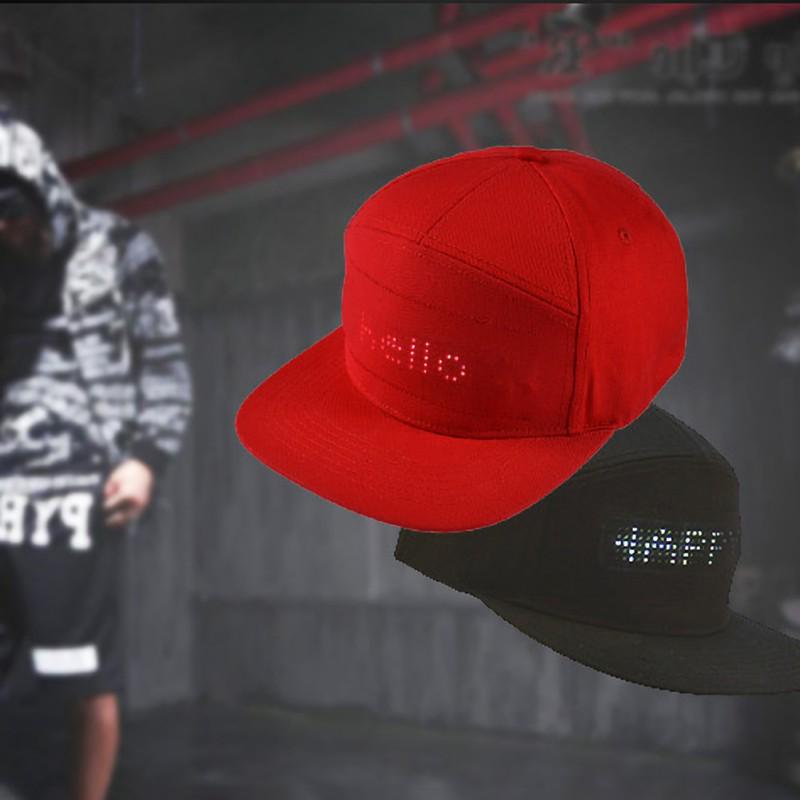 Phone APP Controlled Display Screen Hat 