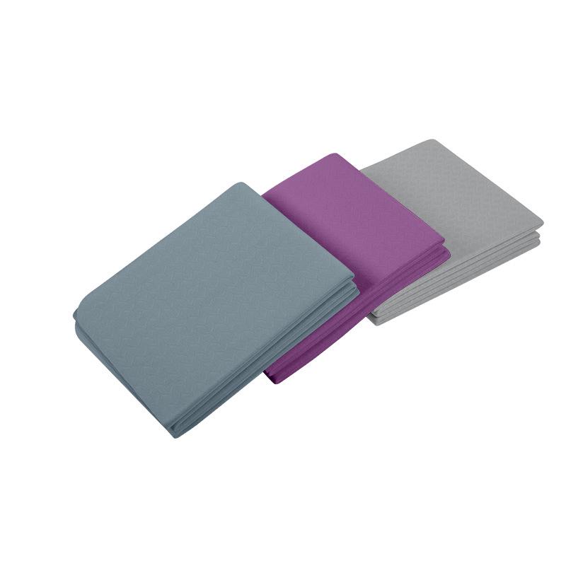 Foldable Non-Slip Yoga Mat for Beginners - Men's & Women's Fitness Mat