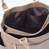 Tote Bag Brand A4 Size Lightweight Soft Shrink Synthetic Leather Shoulder Bag with Logo Brooch PDLHJBH1 [Pinky & Dianne] "Lock" Women's "&"