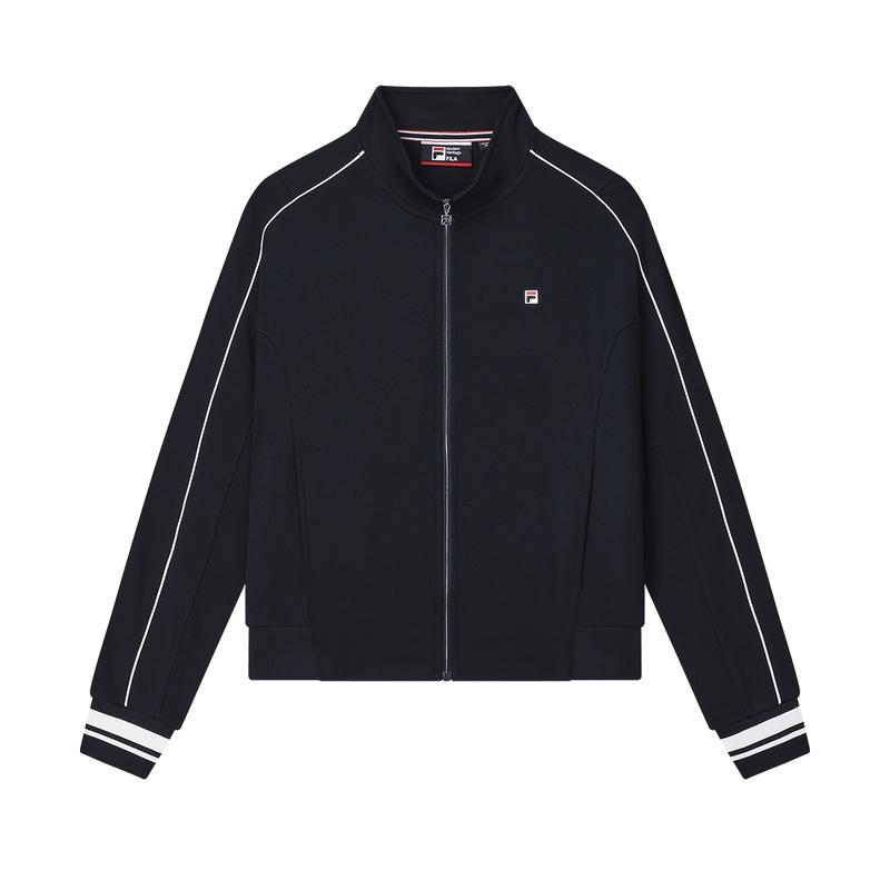 

New FILA MODERN HERITAGE Jacket Women s Legend Blue F11W431502FNV 160/80A/S