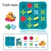 Rainbow Rocket Match-3 Board Game: Interactive Parent-Child Educational Toy