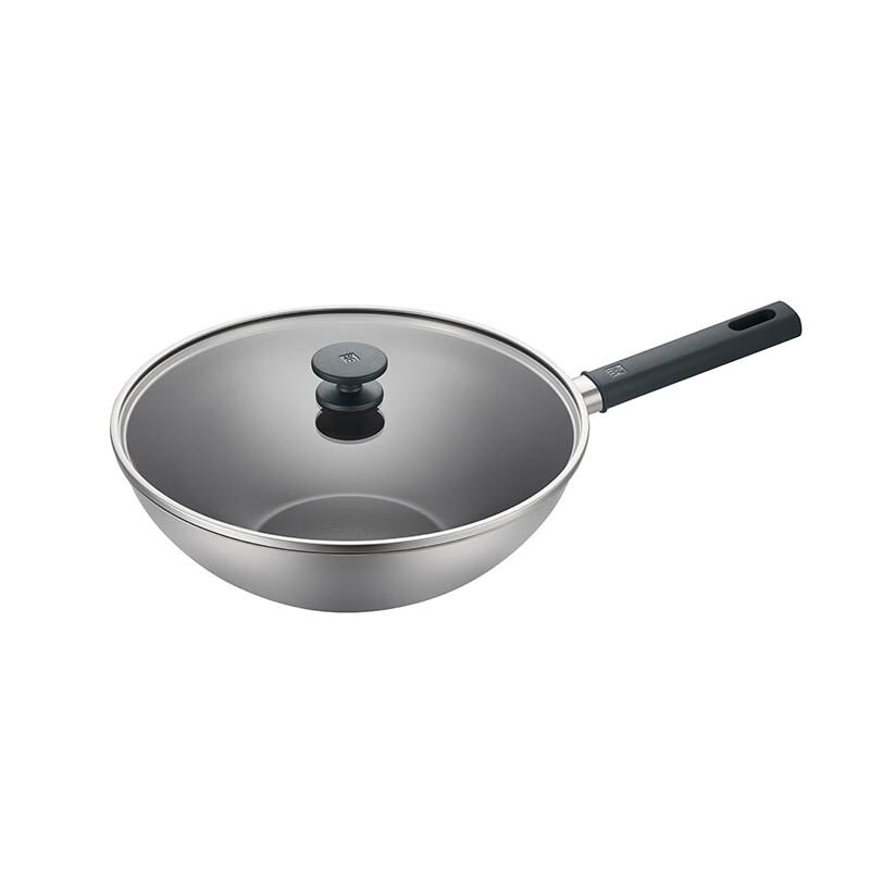 ZWILLING Silver Titanium Wok