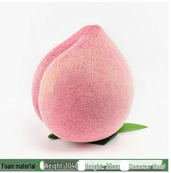 Fruit Simulation Décor: Peach, Apple, Strawberry, Cherry, Banana - Home Ornament & Photography Prop