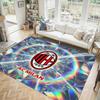 AC Milan Design Crystal Velvet Carpet Cozy Non?Slip Printed Rug For Bedroom Living Room Entrance