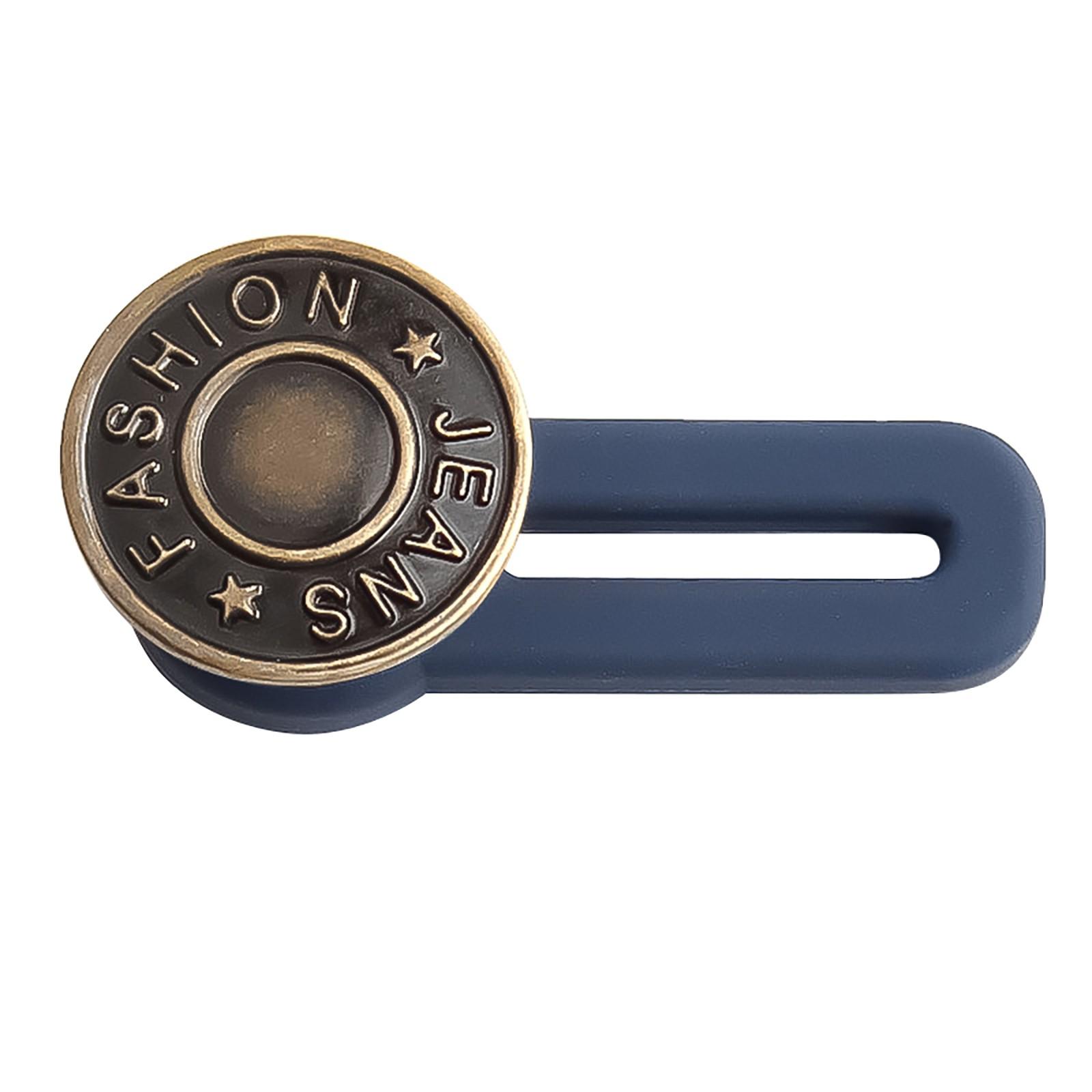 

Съемная пуговица для джинсов с удлиненной талией без ногтей H