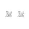 Lucky Clover Earrings Female Personality Temperament Versatile Earrings Summer Small Fragrant Ear Jewelry