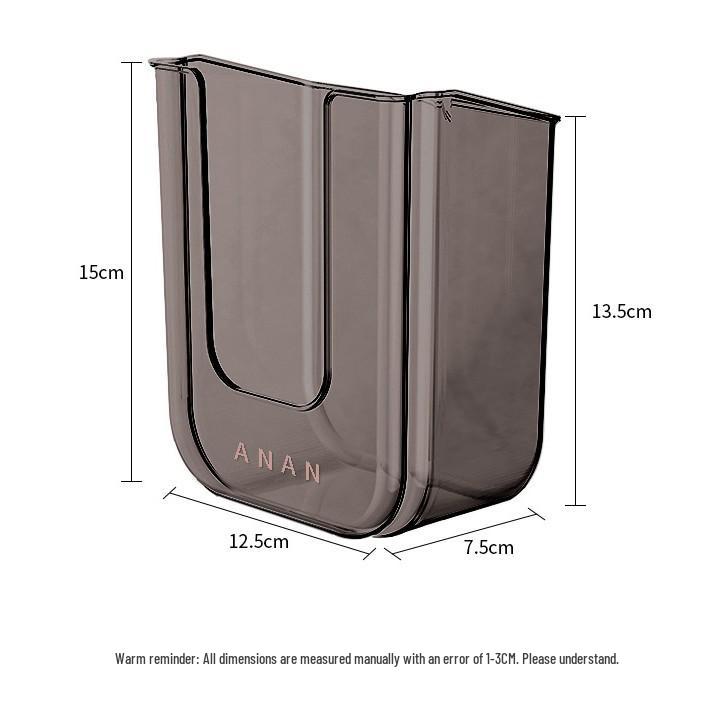 Elegante Wandmontierte Aufbewahrungsbox für Feuchttücher und Taschentücher - Rückstandsfreies, Stanzfreies Design für Badezimmer