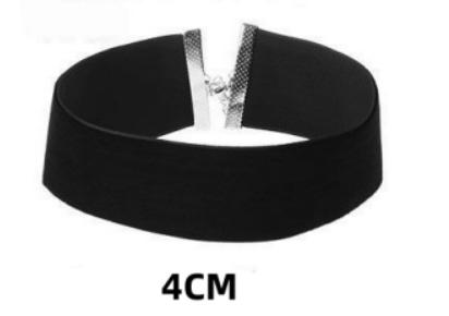 Goth Black Velvet Choker Necklaces Gothic Style Rope Women Neck Decoration Chocker Jewelry On The Neck Collar For Girl Kpop