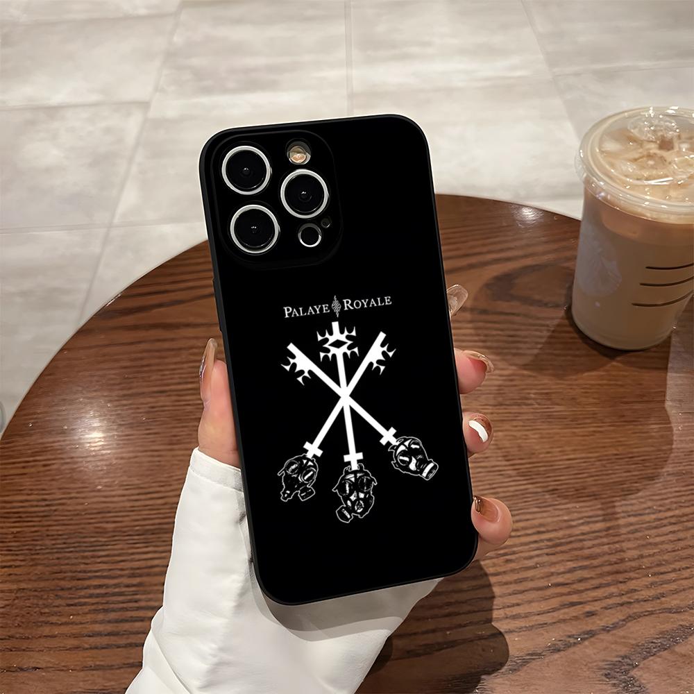 Music Palaye Royale Phone Case For 15 Pro Max Iphone 14 16 Pro Max 12 15 Plus 13 Pro 11 Xr X Xs Silicone Back Cover