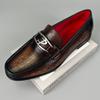 Original Brand New Summer Men Genuine Leather Slip On Formal Loafers Vintage Design Wedding Party Casual Dress Shoes Size 38-46