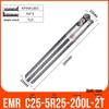 Shockproof EMR CNC Milling Cutter Holder - Round Nose, Bull Nose & Flat Machining Extensions (R4, R5, R6)