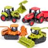 1Pcs Dump Truck Crane Engineering Inertia Car Toy Manual Skills Development Inertial Gliding City Construction Excavator Models