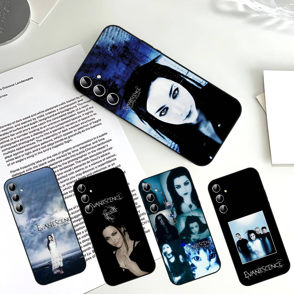 E-Evanescence Fallen A-Amy Lee Phone Case For Samsung Galaxy S21 S22 S23 S24ULTRA S25ULTRA FE Ultra Plus5G A52S S26 Soft Cover