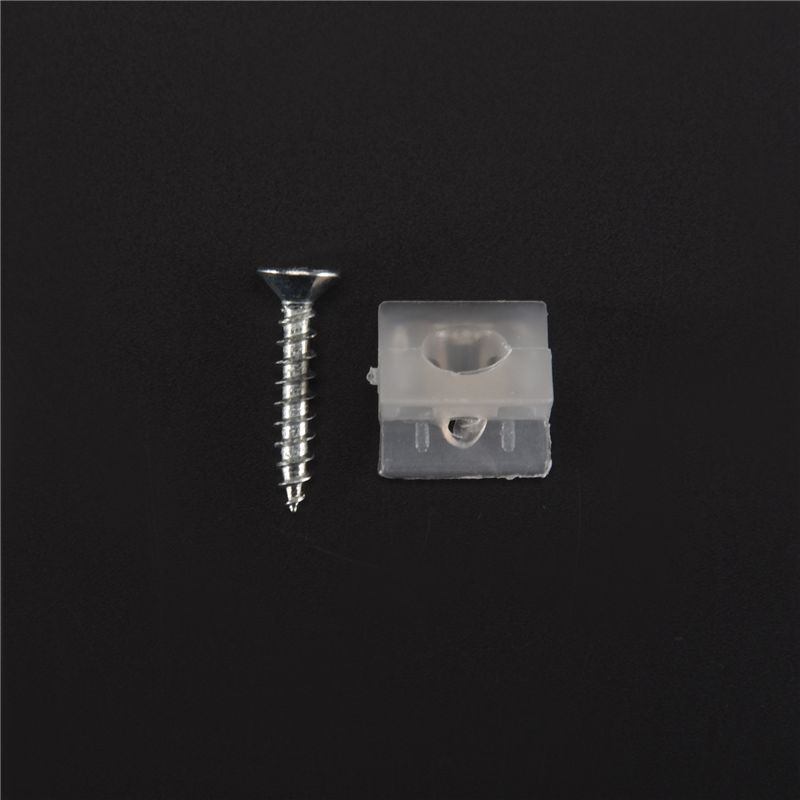 A84E-Drawer Supports White Plastic Drawer Bottom Sagging With Screws For Furniture 50 Pcs
