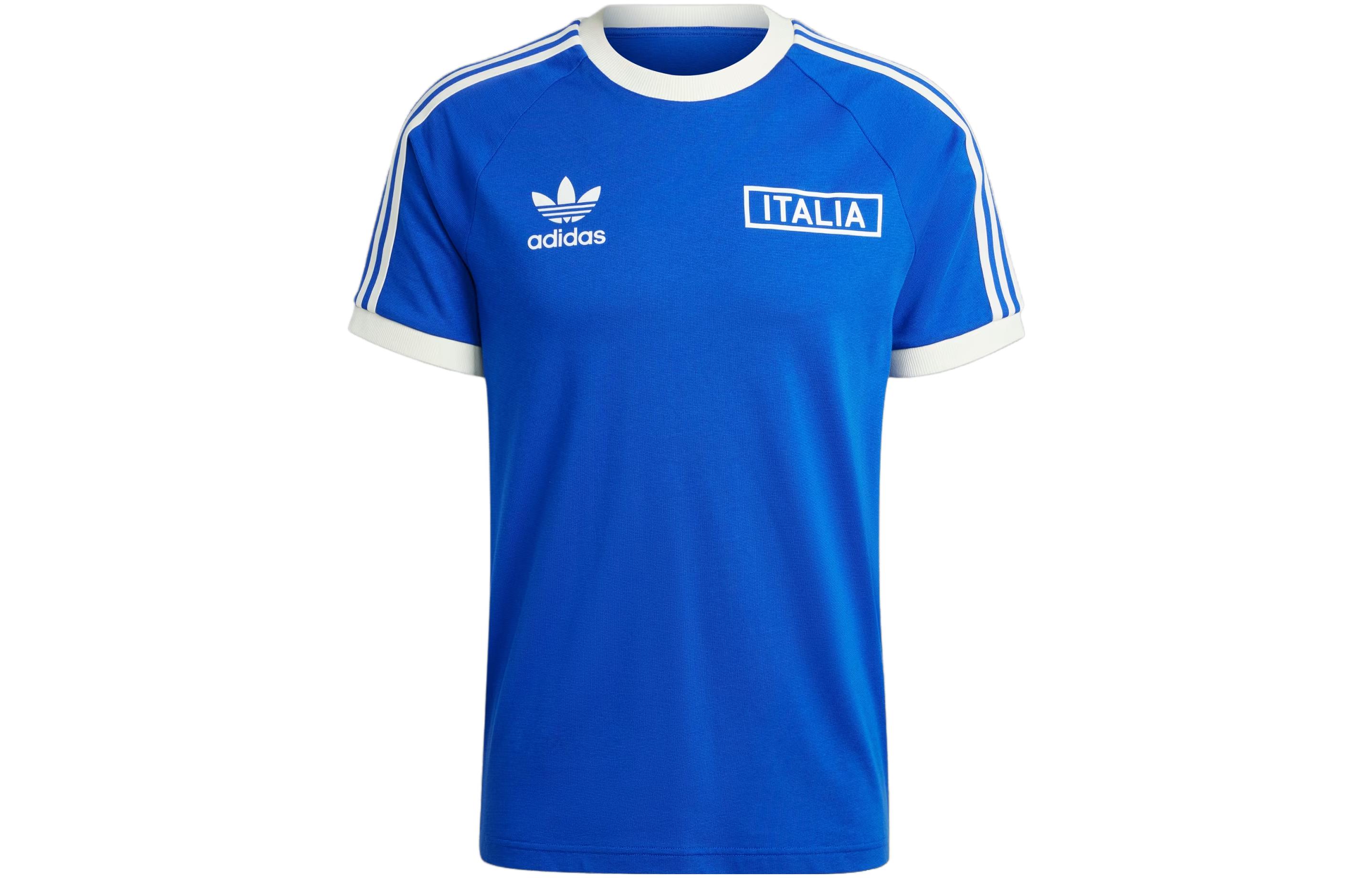 adidas originals Italy Adicolor Classics 3-Stripes Tee Blue IU2123 L
