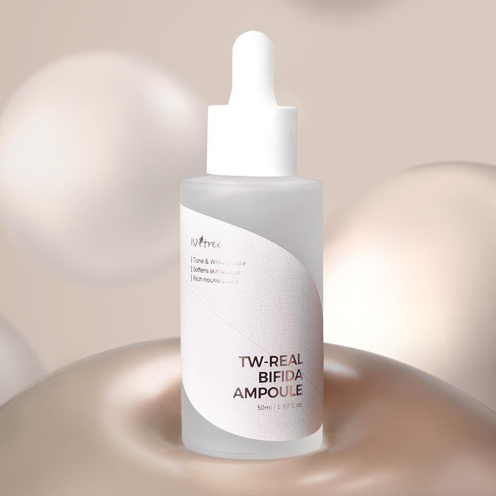ISNTREE TW-Real Bifida Ampoule Elasticity Vitality Radiant Serum 50ml