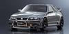 Kyosho Originální 1/43 Nissan Skyline GT-R R33 Nismo Grand Touring Car (Šedá) - Dokončený produkt