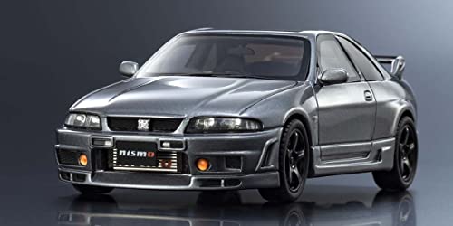 Kyosho Originální 1/43 Nissan Skyline GT-R R33 Nismo Grand Touring Car (Šedá) - Dokončený produkt