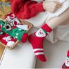 Cartoon Christmas Socks Santa Claus Women Hosiery Cute Floor Sleep Socks  Ladies