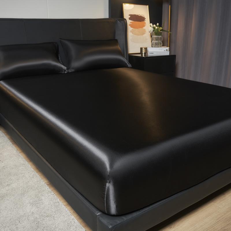 2025 Leichter Luxus Satin Spannbettlaken