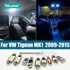 For Volkswagen VW Tiguan MK1 2009 2010 2011 2012 2013 2014 2015 Car LED Bulbs Reading Lamp Vanity Mirror Trunk Light Accessories