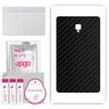 apgo Protective Skin Sticker for the Back Compatible with Samsung Galaxy Tab A 8.0 (2017), Wrap Film, Foil, Vinyl - Pattern Carbon Black