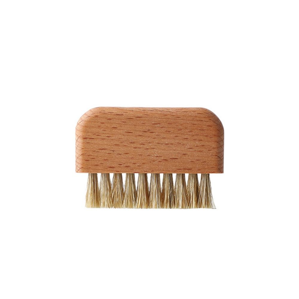 Wood Nail Cleaning Brushes Durable Small Brushes Mini Nail Dust Brush for Nail Cleaning Tools