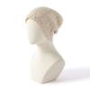 Women 100% Pure Cashmere Beanie Hat Chunky Cable Knit Pattern Winter Warm Soft Slouchy Skullies Cap Cold Weather Accessory