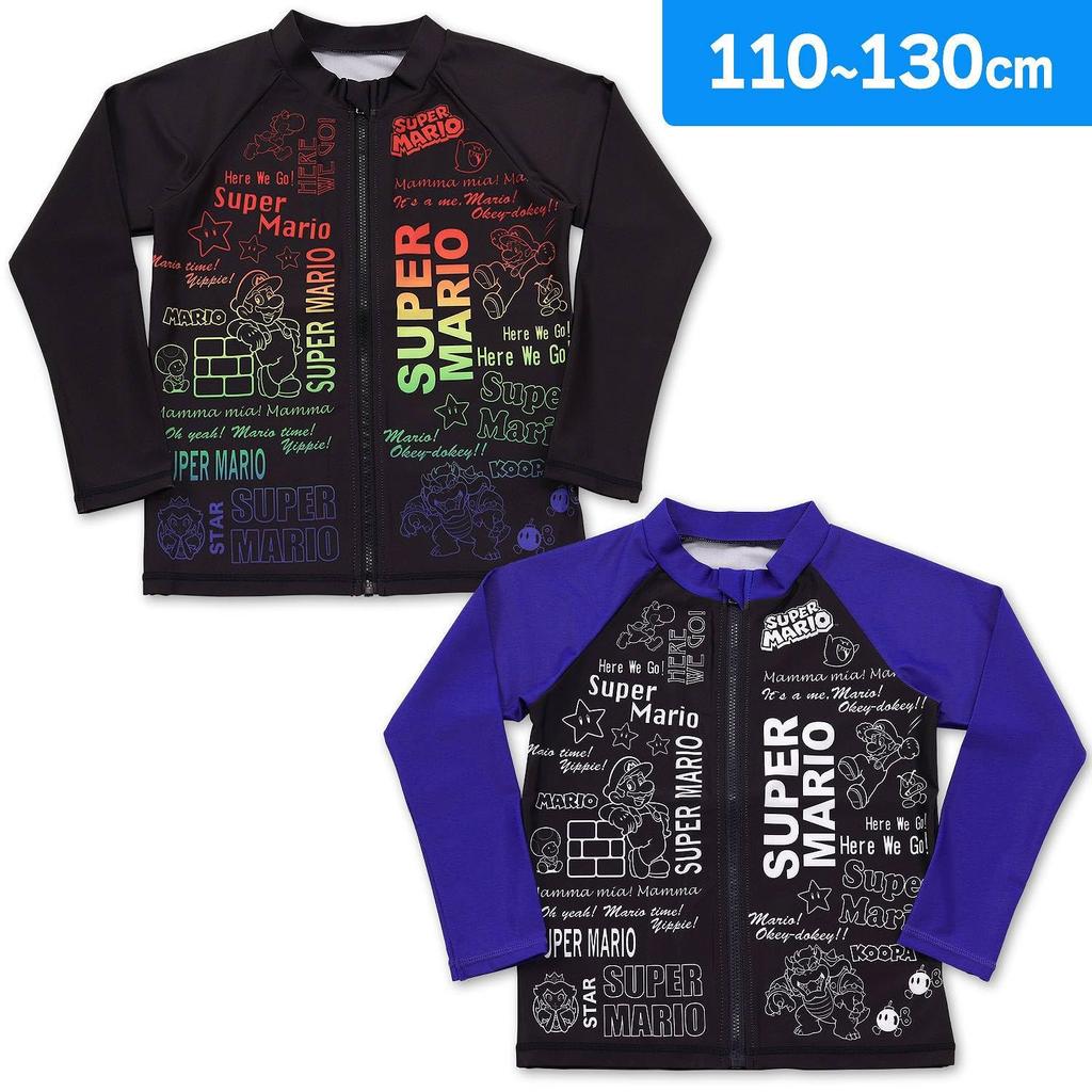 Bandai Super Mario Rash Guard 562 Boys'