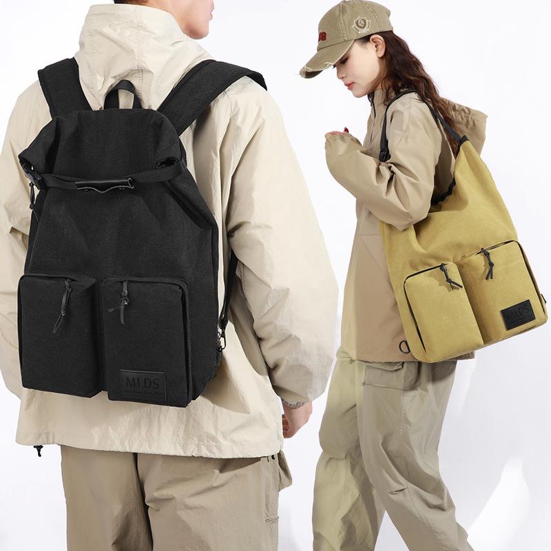 Urban Backpack with Dual-Use Design – Convertible Drawstring Shoulder Bag for Men & Women – Perfect for Daily Commute & Outdoor Adventures