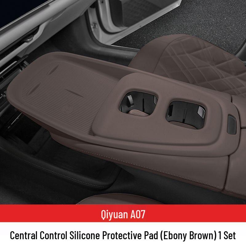 Silicone Anti-Slip Mat for Gear Shift and Water Cup Holder - Fits 23-25 Changan Qiyuan A07