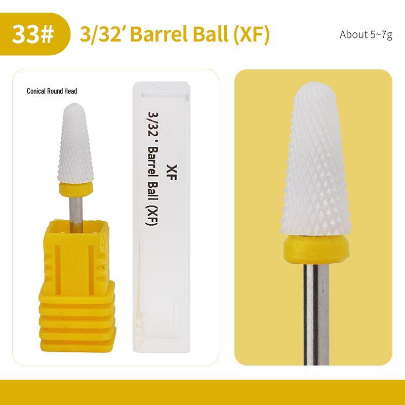 Ceramic Nail Drill Bit for Nail Art & Gel Polish Removal