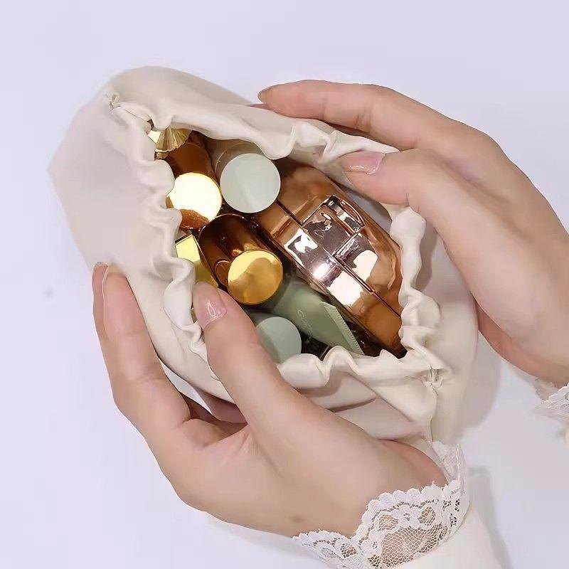 Mini Waterproof Cosmetic Bag | Portable Lipstick Organizer + Cable Pouch