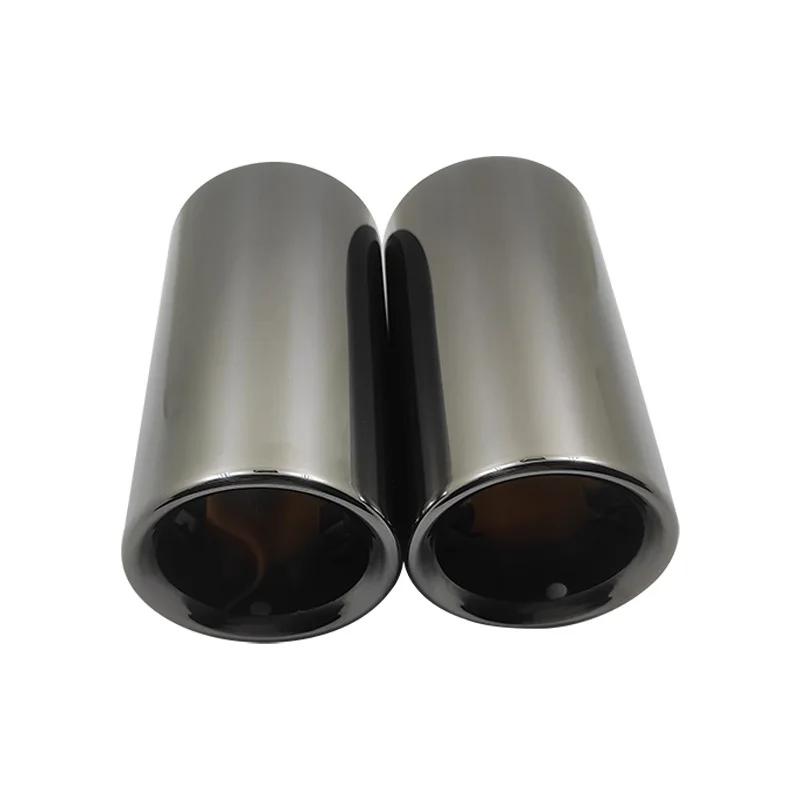 Exhaust Tips For Sagitar Lavida Bora Golf Tiguan Scirocco 1.4T BMW F30 E90 TailPipe Stainless Steel Exhaust Muffler Tip Nozzle