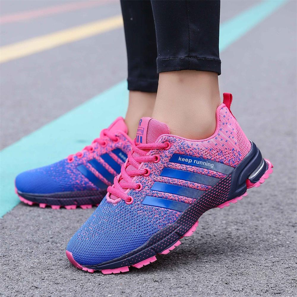 Men's and Women's Flats Fashion Casual Sneakers Couple Walking Shoes Outdoor Breathable Fitness Running Shoes Men Shoes