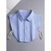 Women's Fashion Cotton Fake Collar for Suits - Minimalist Half-Shirt Style, Versatile & Convenient, Removable Collar