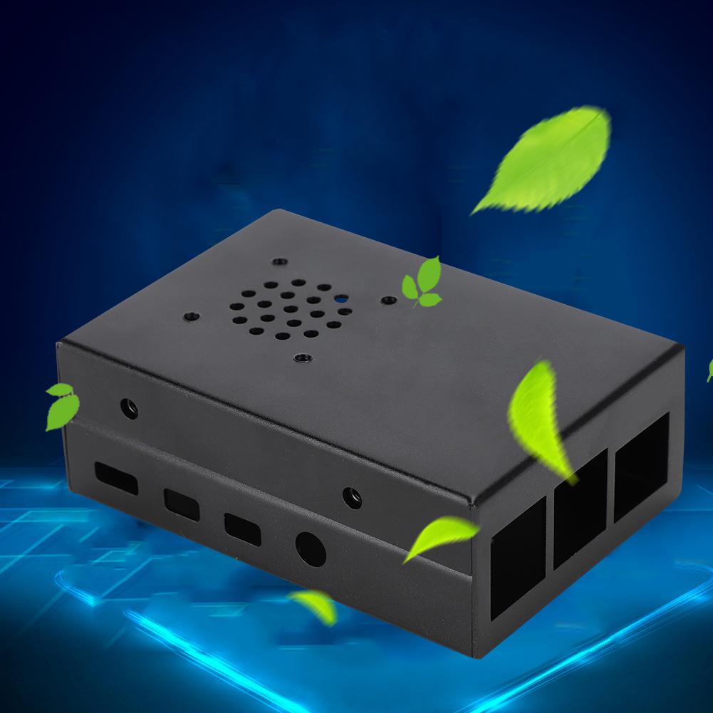 For   4B High Quality  ive Aluminum Alloy Metal Porous Case Cover Enclosure
