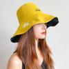Summer   Sunshade And Sunscreen Bucket Hat Korean Version Large Brim Outdoor Fashion Neck Hat
